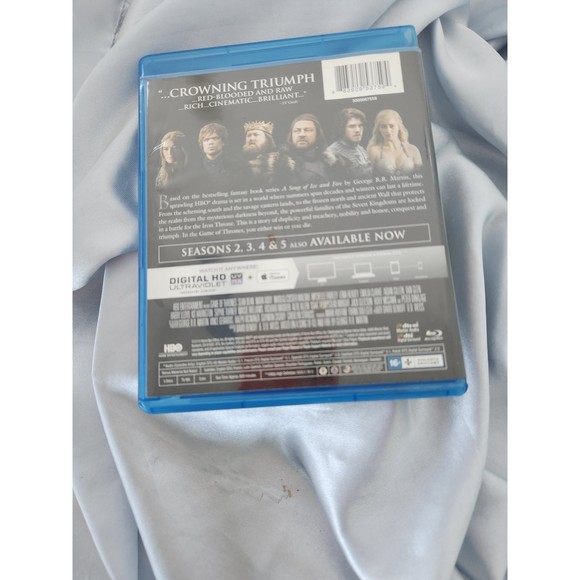 Game of Thrones Complete season 1, Blueray + Digital HD, bought but never played - Picture 3 of 3